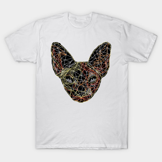 Geometry Sphynx T-Shirt by barmalisiRTB